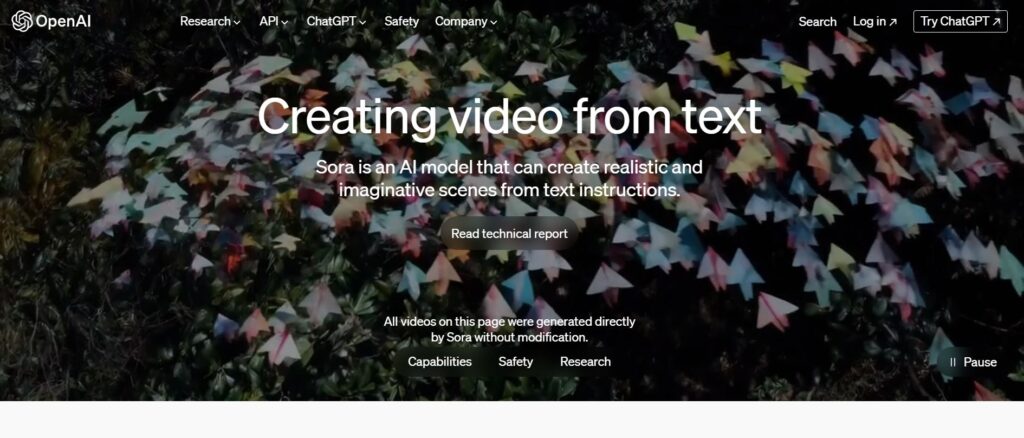 Sora: OpenAI's Revolutionary Text-to-Video Tool